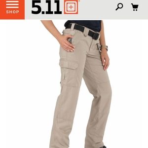 5.11 women's cotton canvas pant